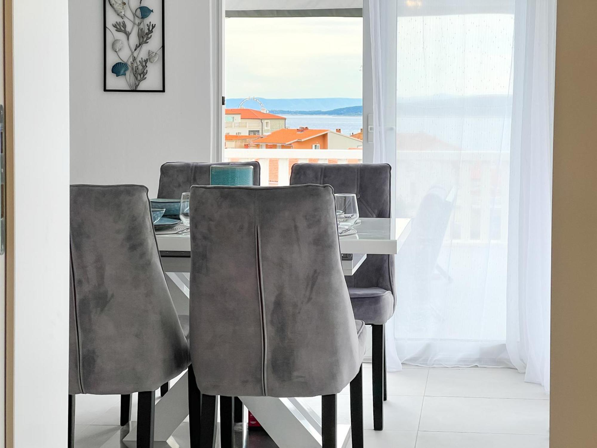 Apartments Larus Baska Voda Exterior photo
